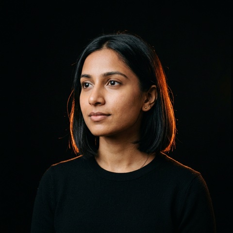 Portrait of Priya K., product designer